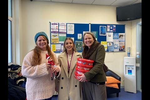 Louise Reid (St Petrocs), Tegan Forwood and Verity Slater (Stephens Scown)